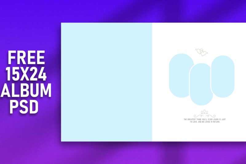 Free 15×24 Indian Wedding Album Design PSD – 2026 Modern Layouts